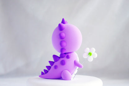 Dinosaur Cake Topper | Cute T-Rex Cake Figurine | NOT EDIBLE