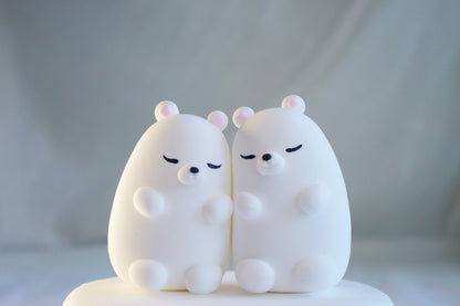 Polar Bears Wedding Cake Topper