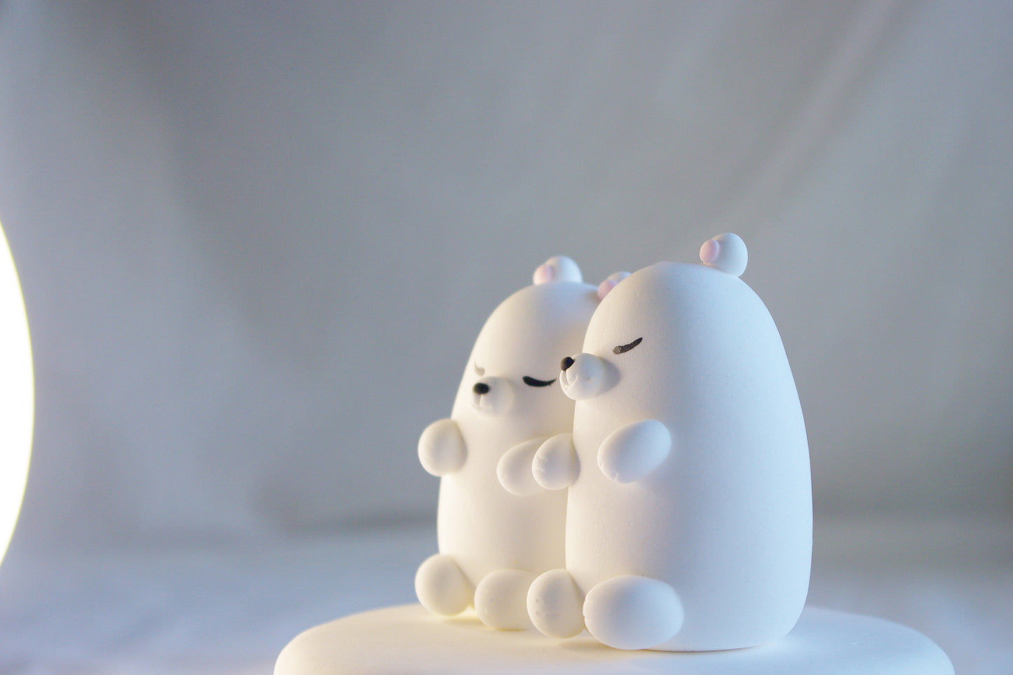 Polar Bears Wedding Cake Topper