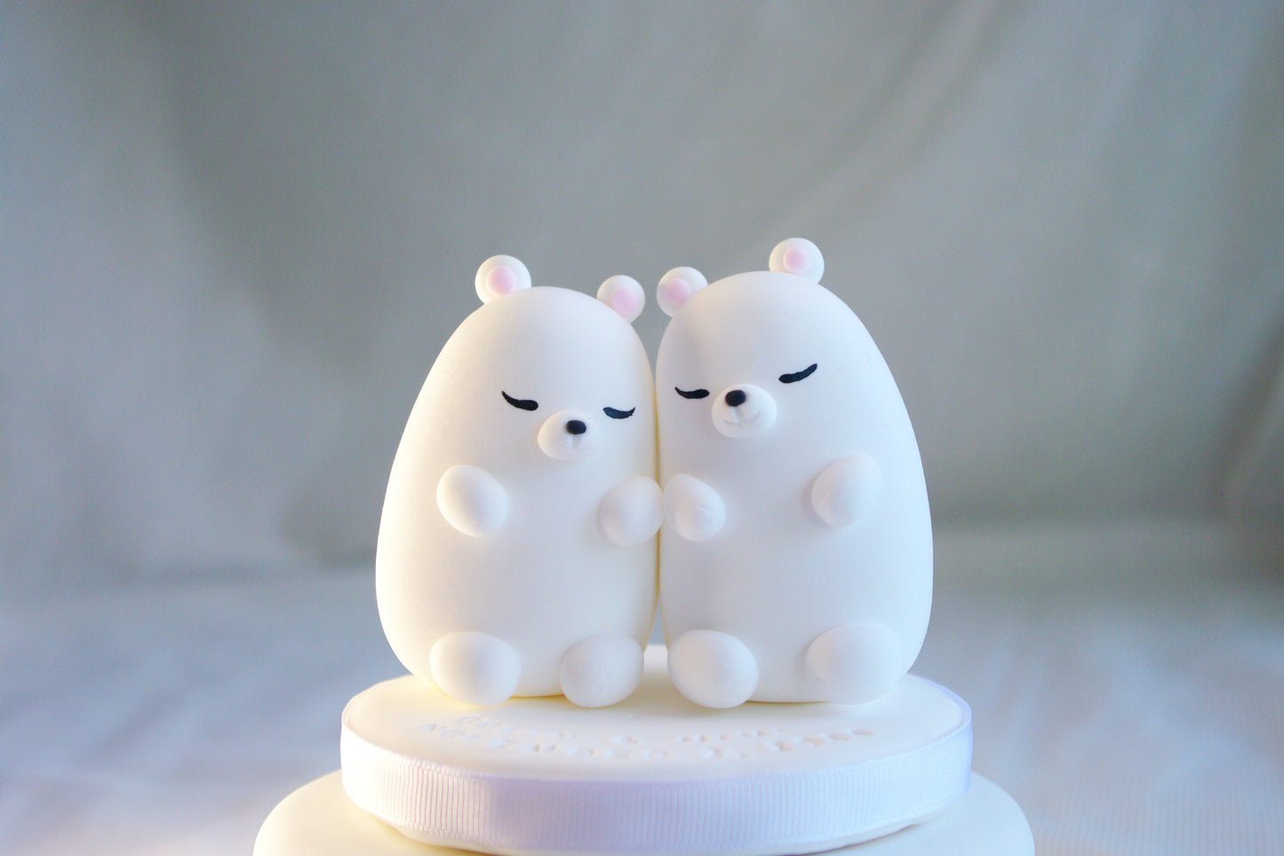 Polar Bears Wedding Cake Topper