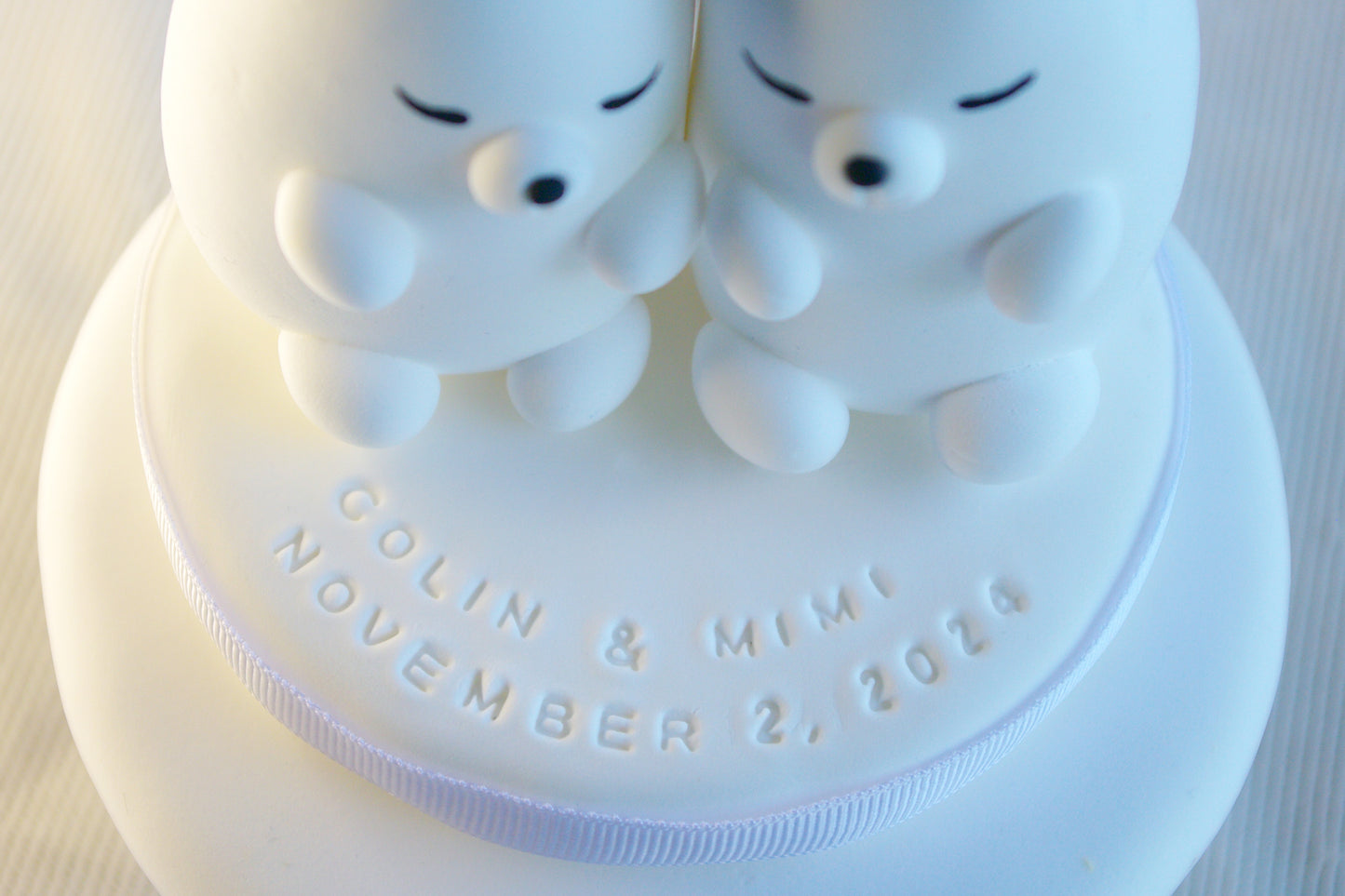 Polar Bears Wedding Cake Topper