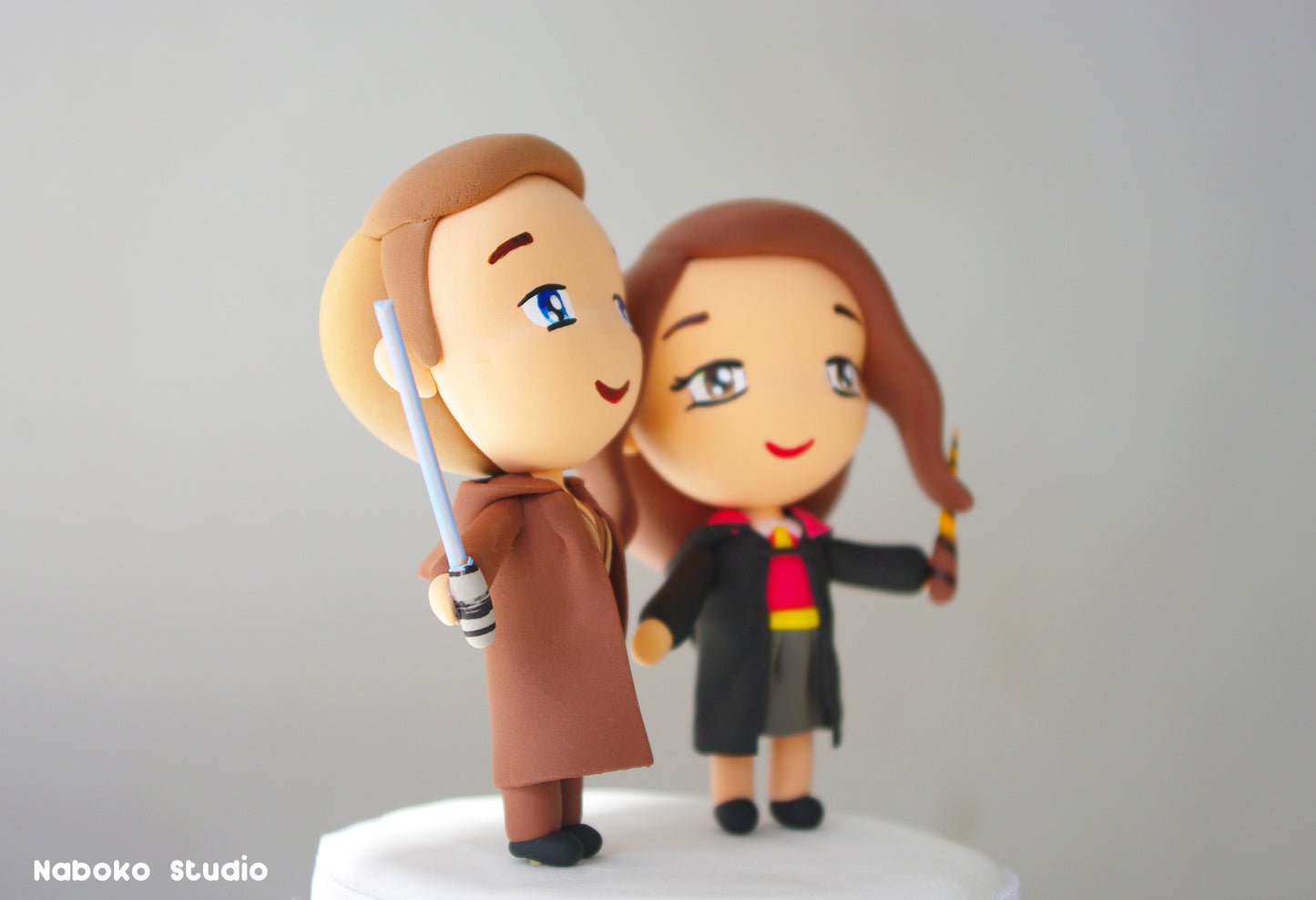 Custom Cosplay Wedding Cake Topper | Fantasy Characters